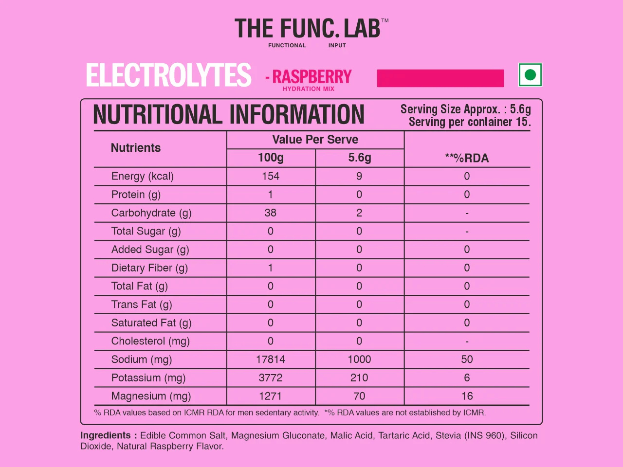 Salty Electrolytes – Raspberry - Image 3