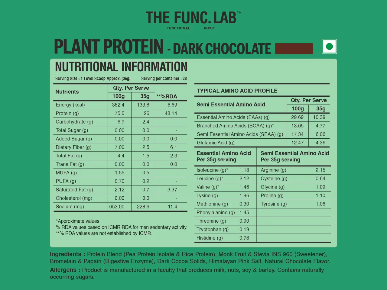 Plant Protein – Dark Chocolate - Image 4