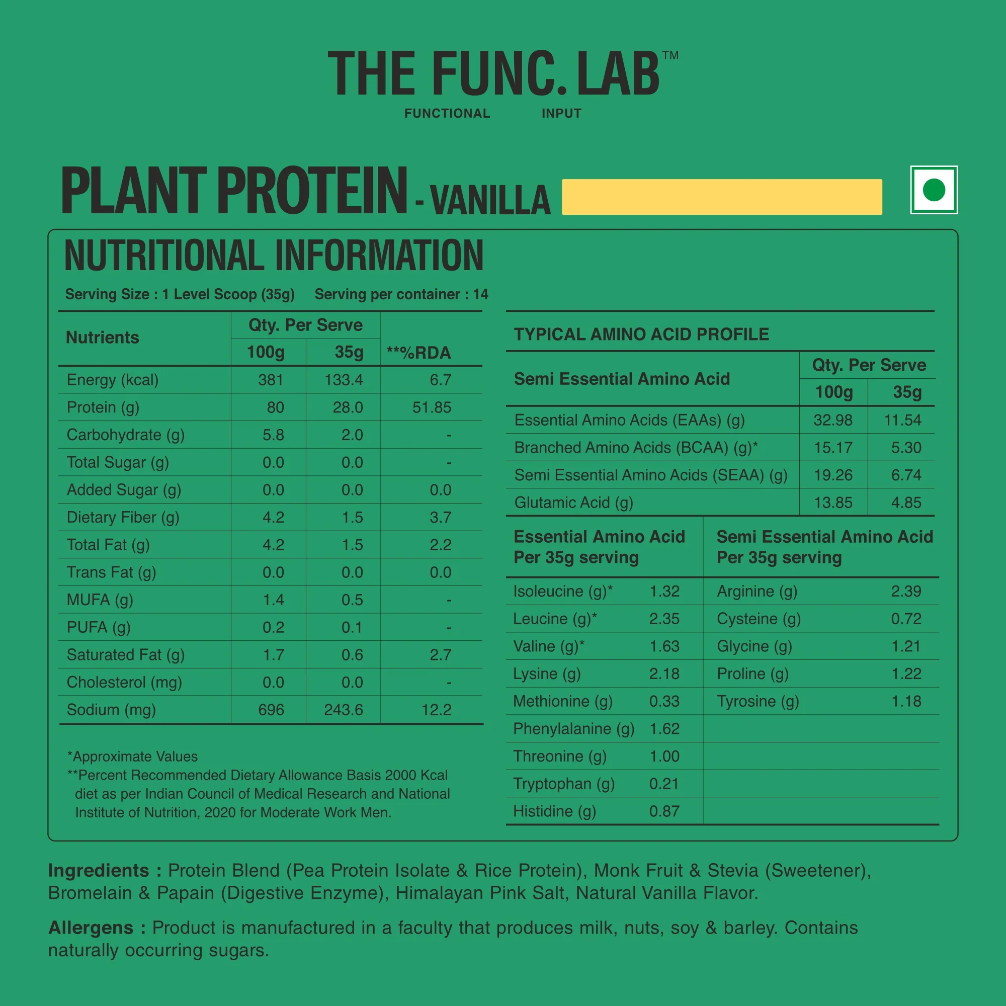 Plant Protein – Vanilla - Image 4
