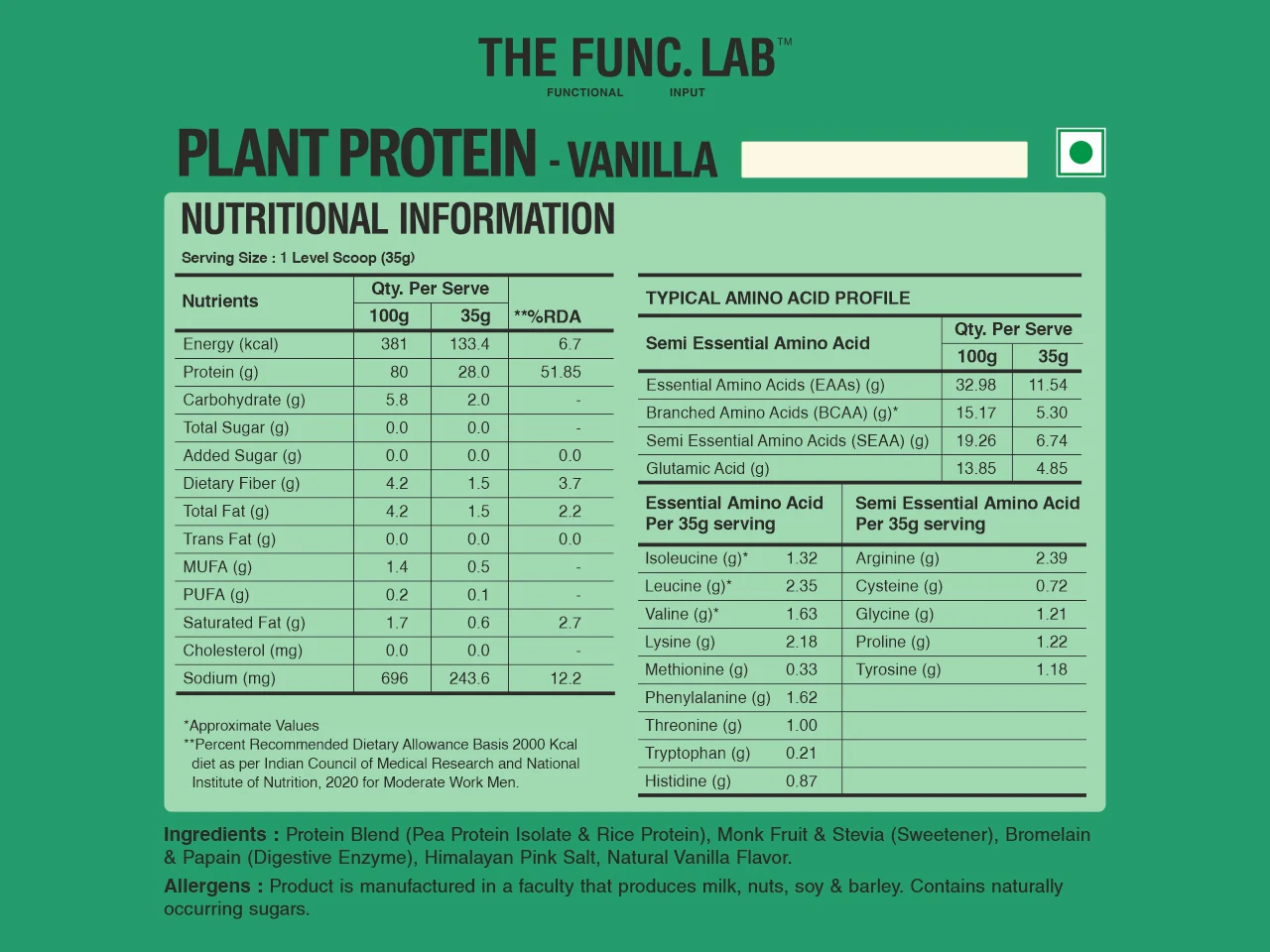 Plant Protein – Vanilla - Image 9