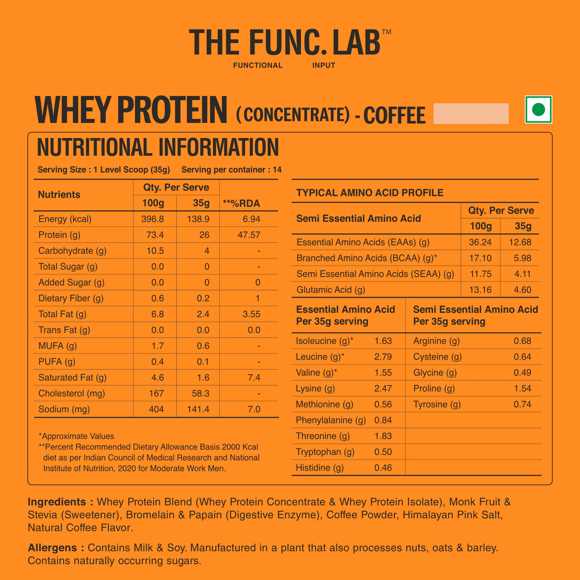 Whey Protein Concentrate – Coffee - Image 4