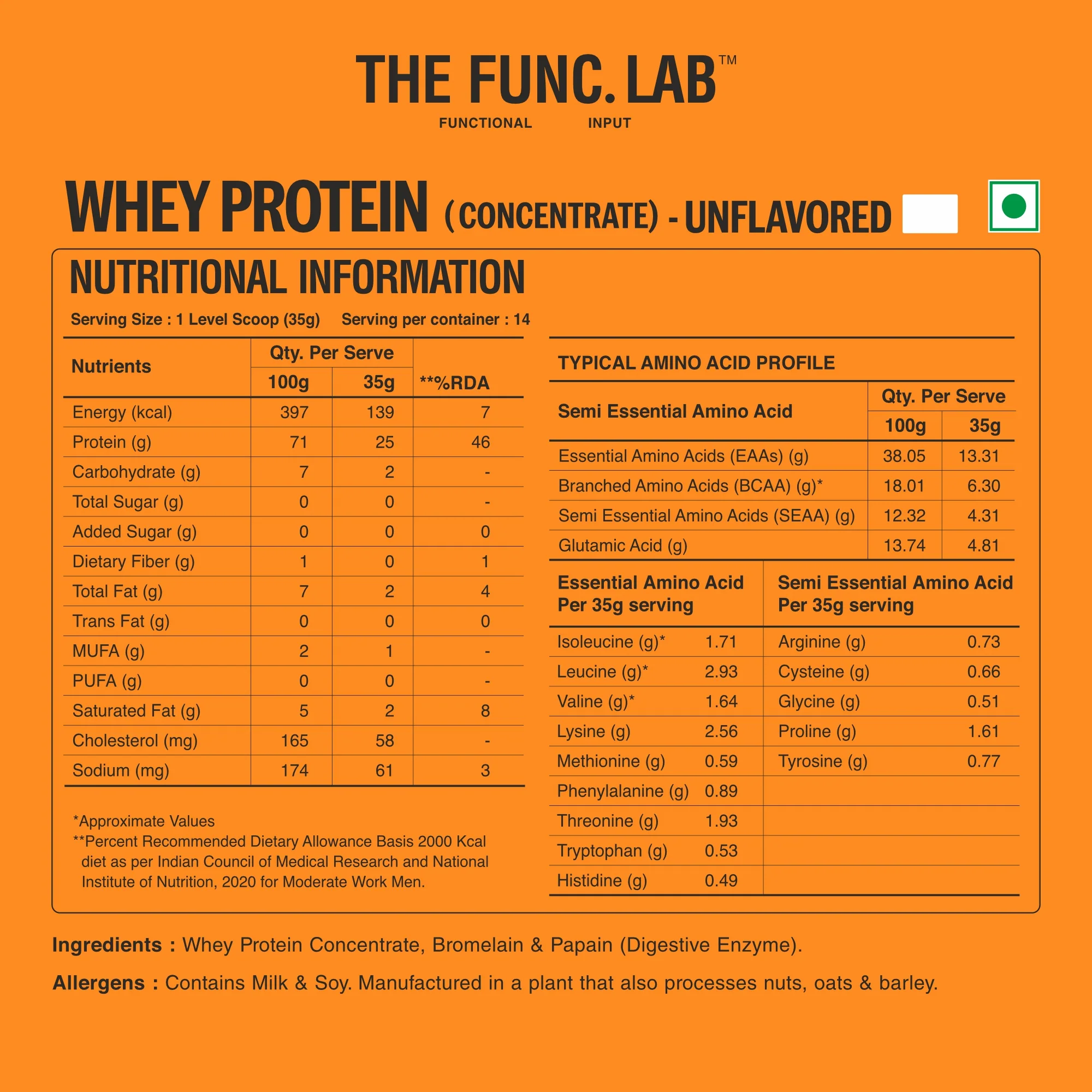 Whey Protein Concentrate – Unflavored - Image 4