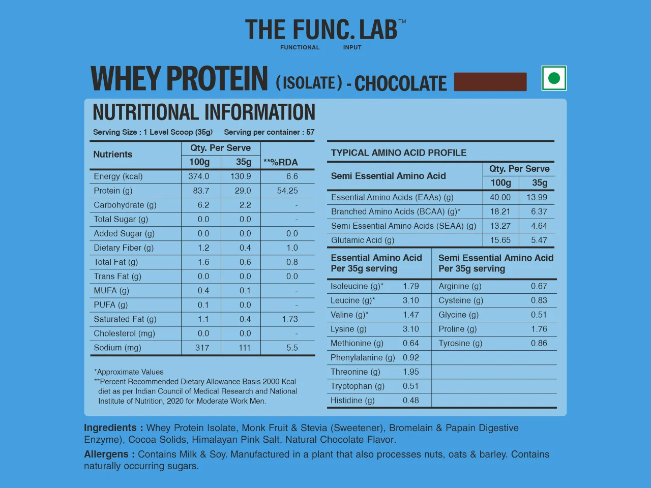 Whey Protein Isolate - Chocolate - Image 11