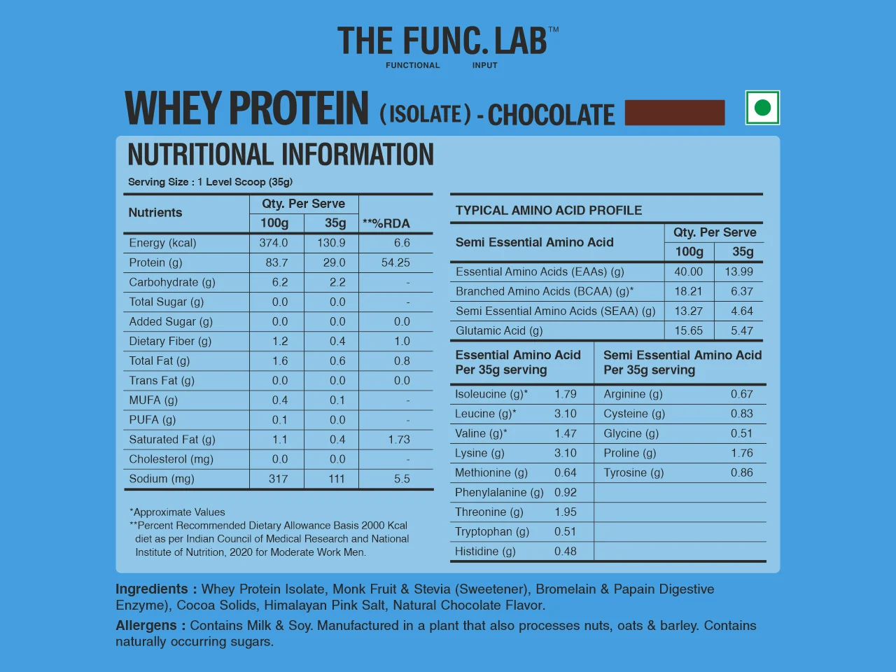 Whey Protein Isolate - Chocolate - Image 7