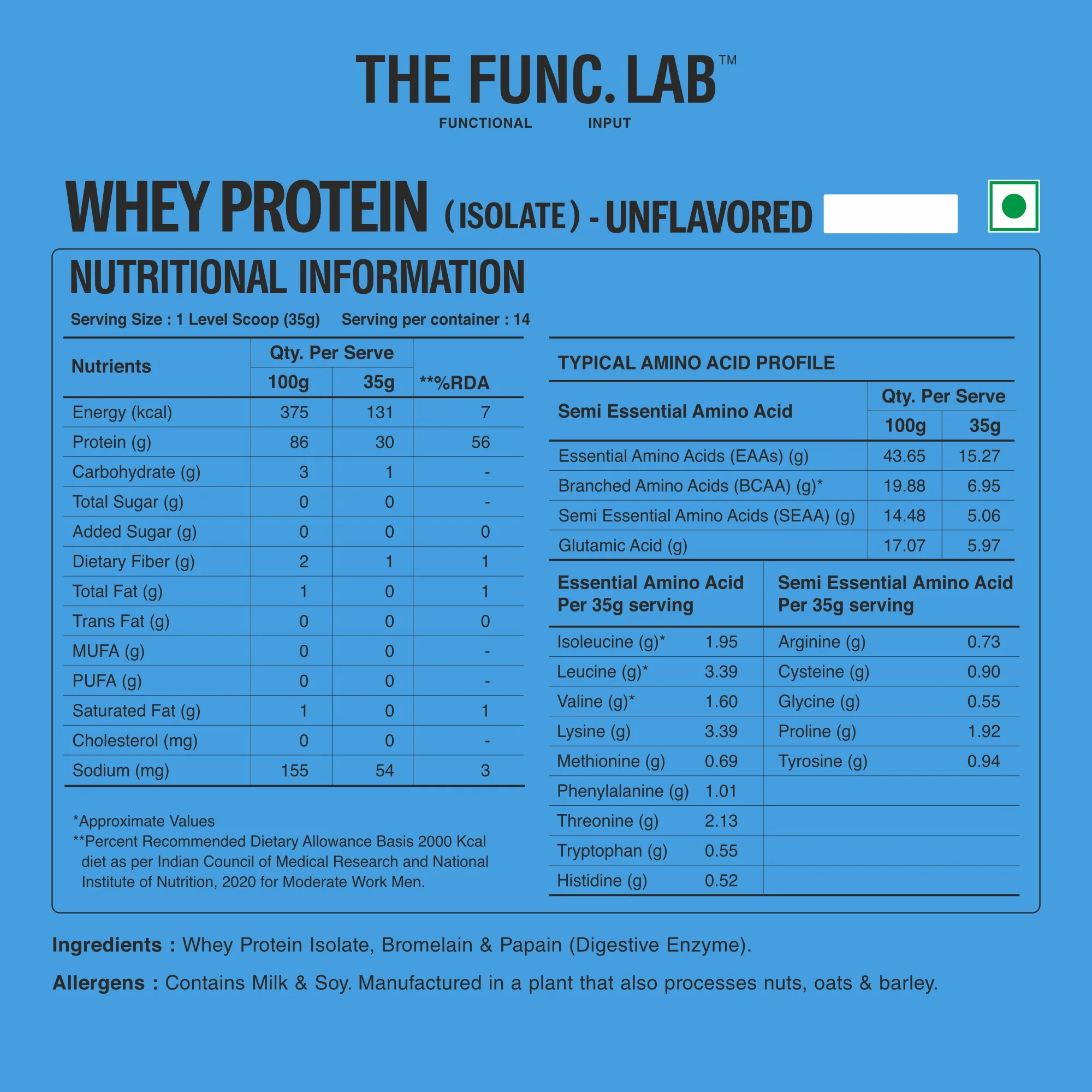 Whey Protein Isolate - Unflavored - Image 4